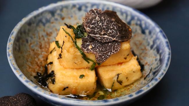 Truffle tofu. Picture: Jenifer Jagielski