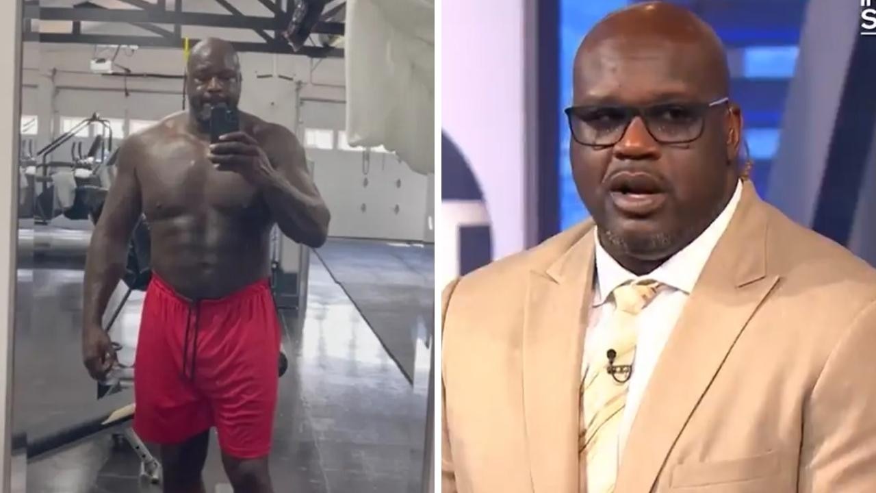 Shaquille ONeal weight loss NBA star reveals Charles Barkley inspired his gold bricks weight loss photo