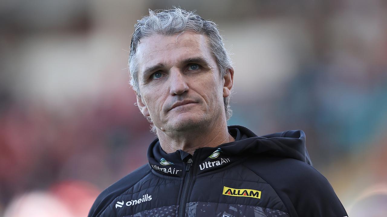 Ivan Cleary remains confident the Panthers can win the title even if history is against them. Picture: Jeremy Ng/Getty Images