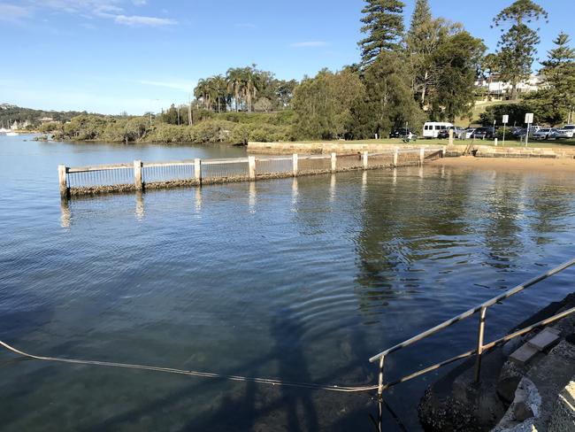 Bayview Baths in 2018. Picture Manly Daily