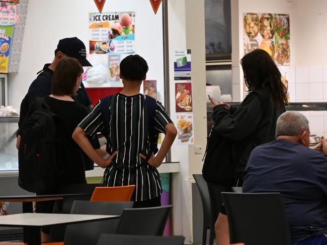 Education Minister Jo Hersey meets with School Attendance Officers who have commenced patrolling Northern Territory schools, with powers to fine parents whose kids skip school. Picture: Supplied.