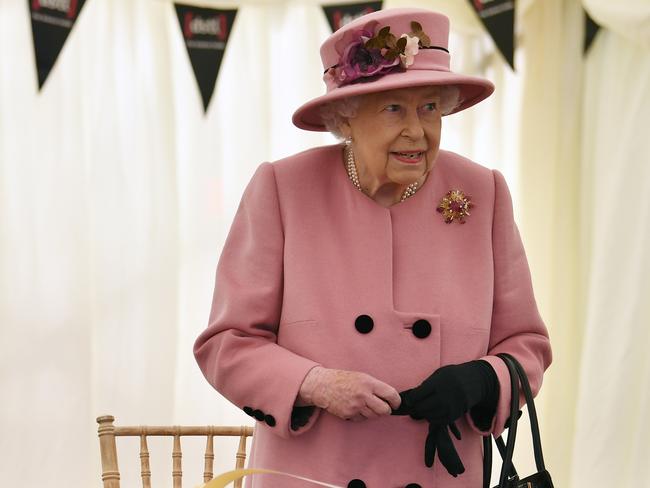 The Queen was back to work after seven months in lockdown. Picture: Getty Images