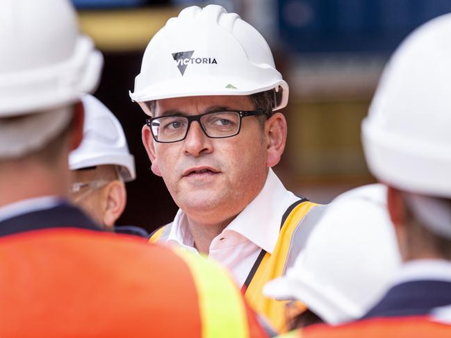 The Andrews government earlier this year he insisted taxpayers would not bail out project builders. Picture: AAP