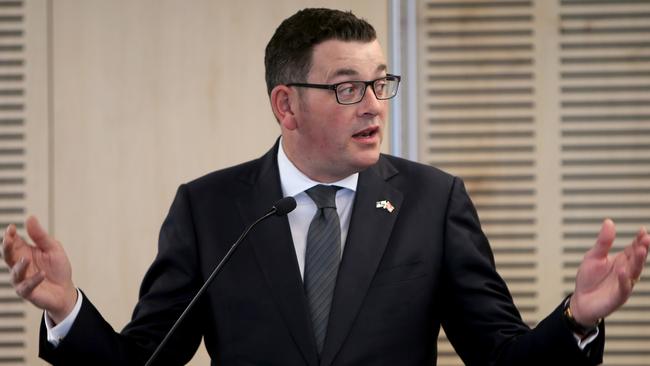 Victorian Premier Daniel Andrews fell hook, line and sinker for the PRC. Picture: Stuart McEvoy for the Australian.