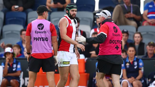 Paddy McCartin had eight concussions in five years. Picture: AAP Images