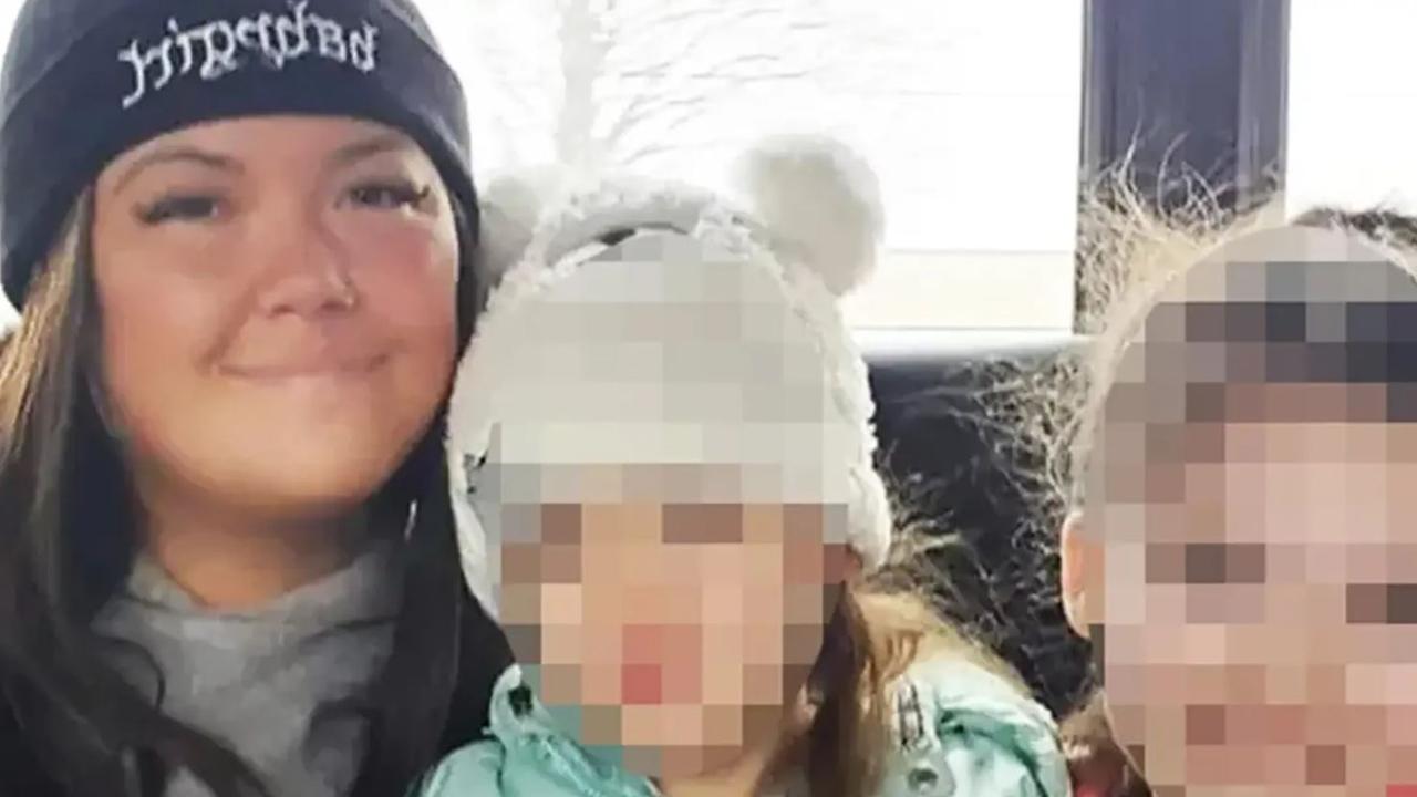 Samantha Garnier, 29, was five months pregnant when her husband stabbed her and their children, Izzie, 6, and Adelina, 9. Picture: Facebook