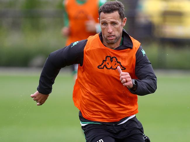 Western United training.10 Scott McDonald.picture: Glenn Ferguson