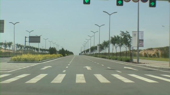 The roads are eerily empty. Picture: Dateline SBS