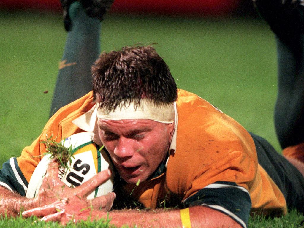 Tiaan Strauss was 33 when he made his debut in 1999. Picture: Nathan Richter.