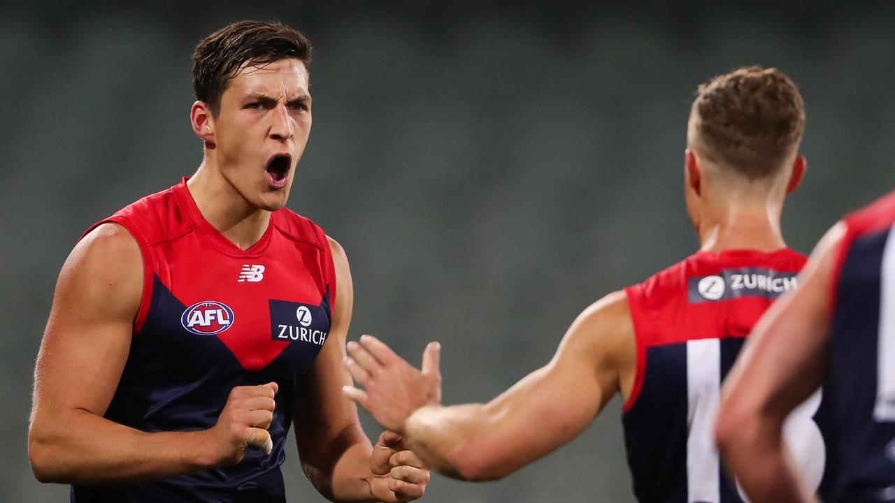 Sam Weideman will play his first AFL game for the season against Carlton. Photo: Matt Turner/AFL Photos.