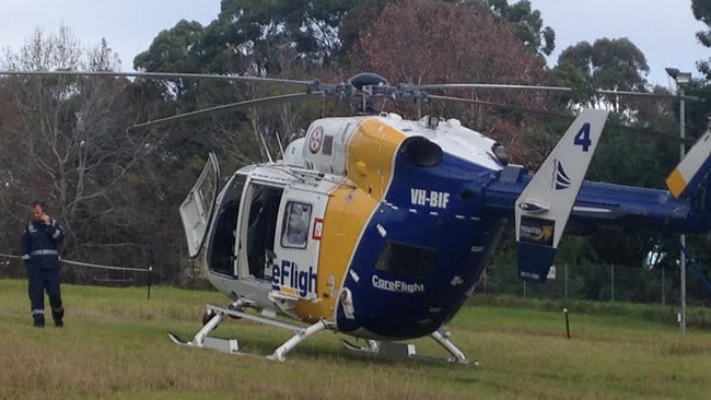 CareFlight crews were on the case.