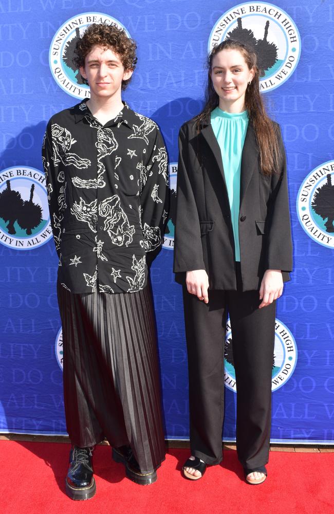 Emily and Reuben at the Sunshine Beach State High School formal 2024.