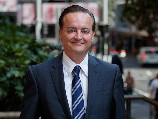 1-10-2024 - COURT. Sydney accountant Wayne Fraser leaves the Downing Centre court house in Sydney. Picture: Max Mason-Hubers / The AustralianÃ