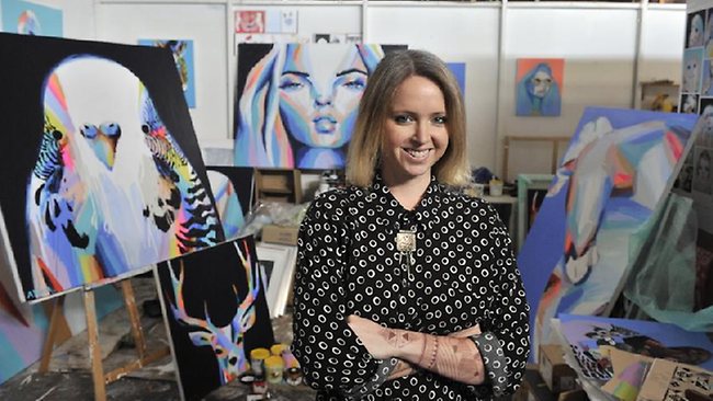 Painter Anya Brock says art in the heart | Herald Sun