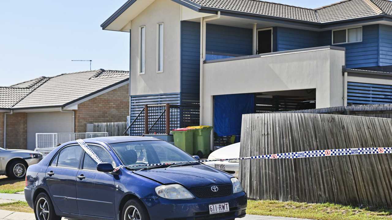 Police are investigating after a man received a gunshot wound to his arm at Oxford Street, North Booval last night. Picture: Cordell Richardson