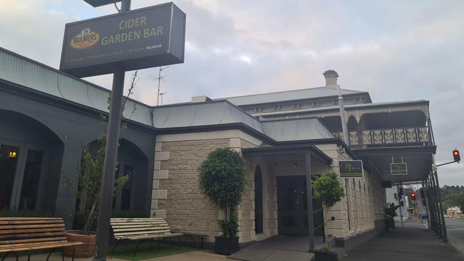 Mac's Hotel in Mount Gambier where Jesse Cooper Williams spat at a security guard. Picture: Jessica Ball