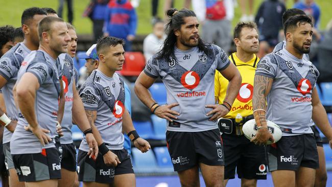 The New Zealand Warriors have been cleared to fly into Australia to start their 14-day quarantine period. Picture: Darren Pateman