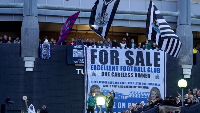 The takeover ends the unpopular 14-year ownership by Mike Ashley. Picture: Owen Humphreys/PA Images via Getty Images