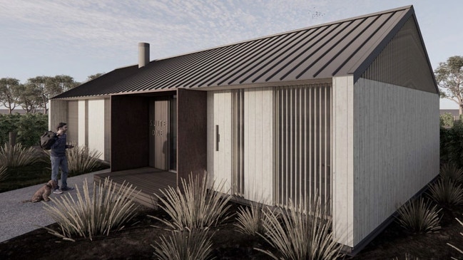 Artist visualisations of the villas at UD Barossa. Picture: Lens Architecture