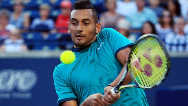 Nick Kyrgios: “I don’t want to be here.”