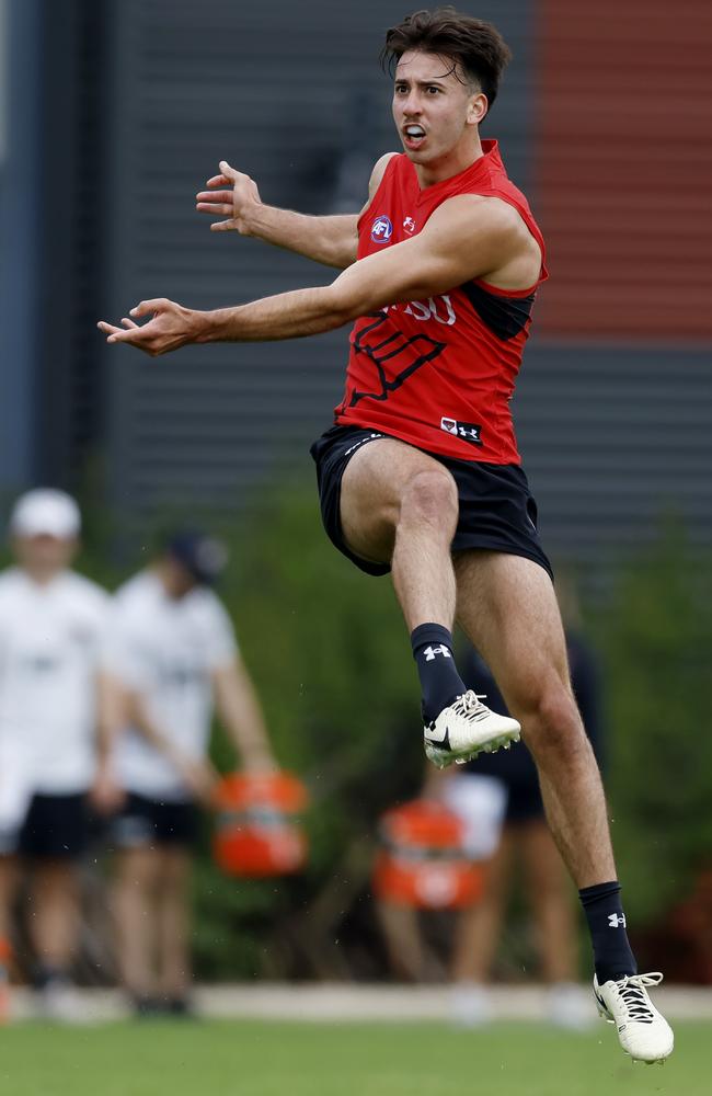 Nic Martin is averaging 33.8 disposals per game. Picture: Michael Klein