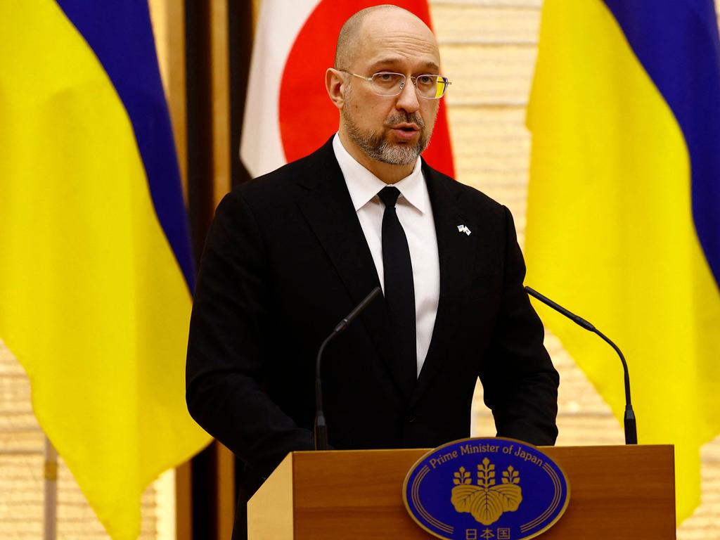 Ukraine's Prime Minister Denys Shmyhal believes the US will continue to support Ukraine. Picture: AFP