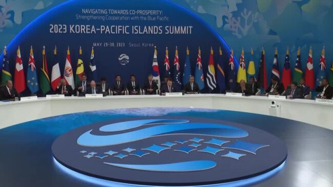 South Korea hosts summit with Pacific island leaders