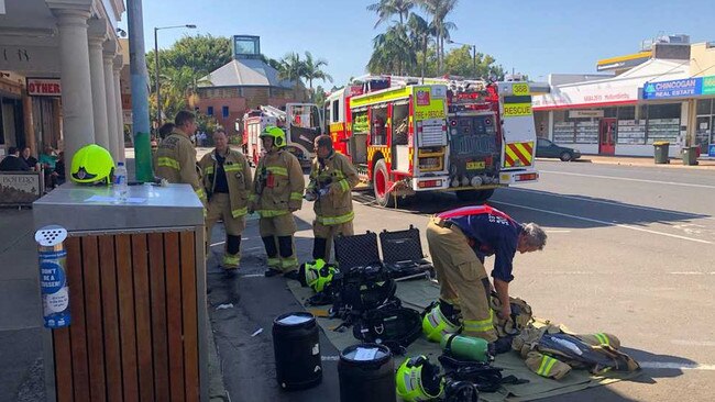 Roads are still blocked at Mullumbimby as investigtions continue into reports of a "suspicious item".