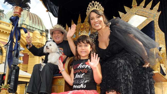 2010: Molly Meldrum and Kate Ceberano. Picture: HWT