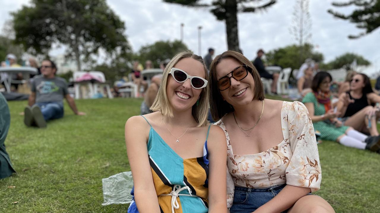 Sindella, left, and Brittany Smith, right. Picture: Asa Andersen.