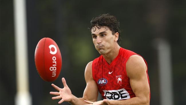 Sam Wicks isn’t part of the Swans side in Melbourne. Photo by Phil Hillyard