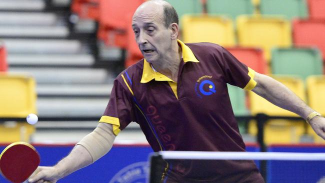 Cairns Table Tennis coach Paul Uttley, 67, has played in the world veteran table championships and said the game is a great way to stay mentally and physically healthy. File Picture: Matt Taylor.