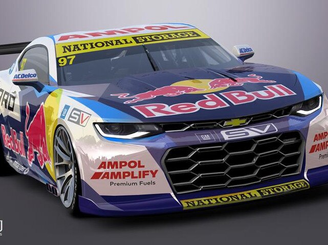 Supercars Gen3 images Red Bull Camaro