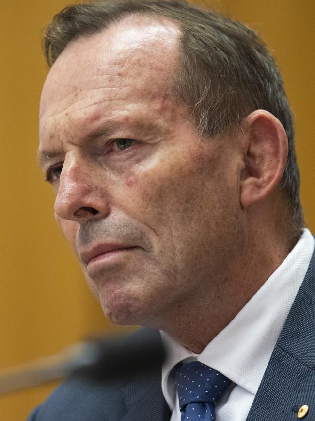 Former prime minister Tony Abbott. Picture: Martin Ollman