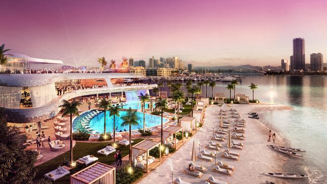 Developer ASF previously announced plans for an international Beach Club.