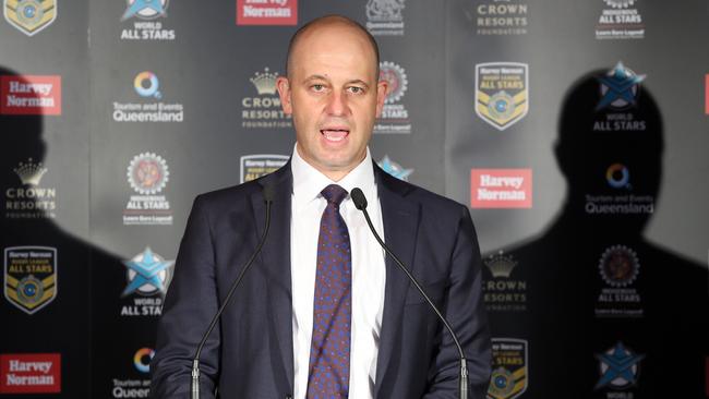 NRL Allstar launch QPAC.Todd Greenberg NRL head of football..Pic Glenn Barnes