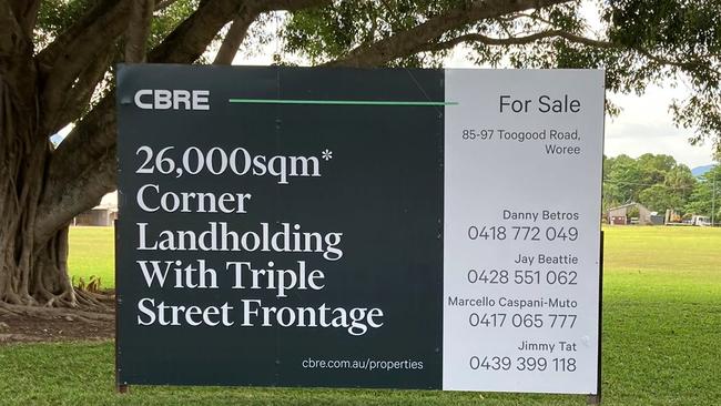 The former Mercy Place aged care facility in Woree has been listed for sale through CBRE.