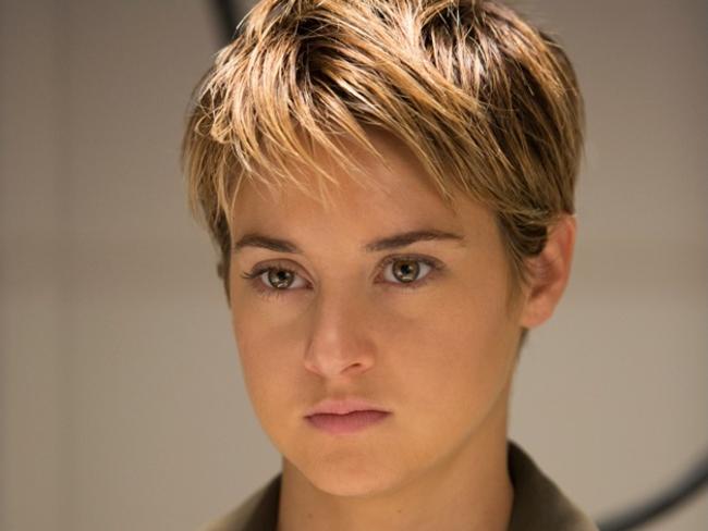 Insurgent star Shailene Woodley, who plays Tris.