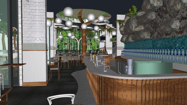 Artesian Hospitality which has nightclubs Sin City, Bedroom and Havana is venturing into the bar-restaurant scene with White Rhino in Surfers Paradise. PICTURE: SUPPLIED