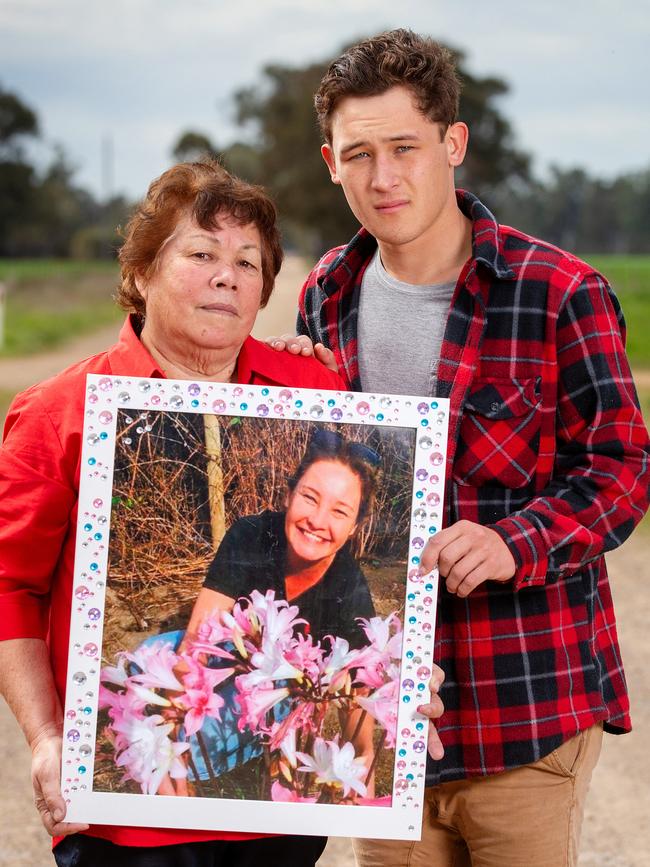 Alicia's mother Lee and son Ariki. Picture: Mark Stewart