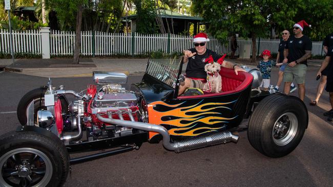 Thousands of Territorians braved the tropical heat for A Very Darwin Christmas Pageant. Picture: Pema Tamang Pakhrin