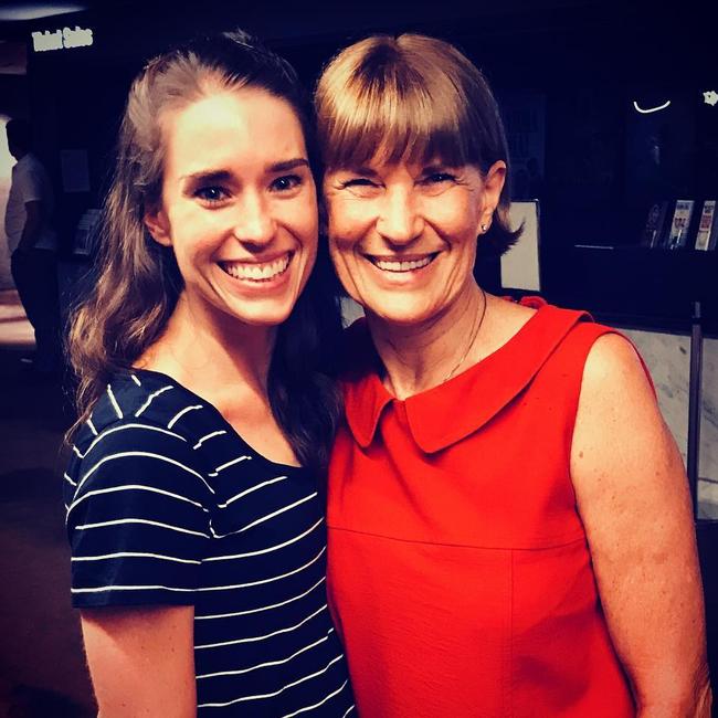 Dana Stephensen and her mum Glenva. Picture: Instagram