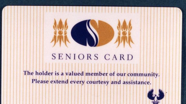 Seniors Cards benefits will be expanded.