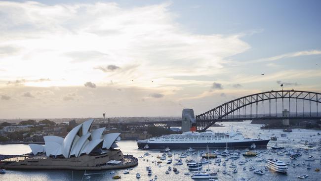 Sydney’s iconic landmarks, the Opera House and Harbour Bridge. Picture: Destination NSW