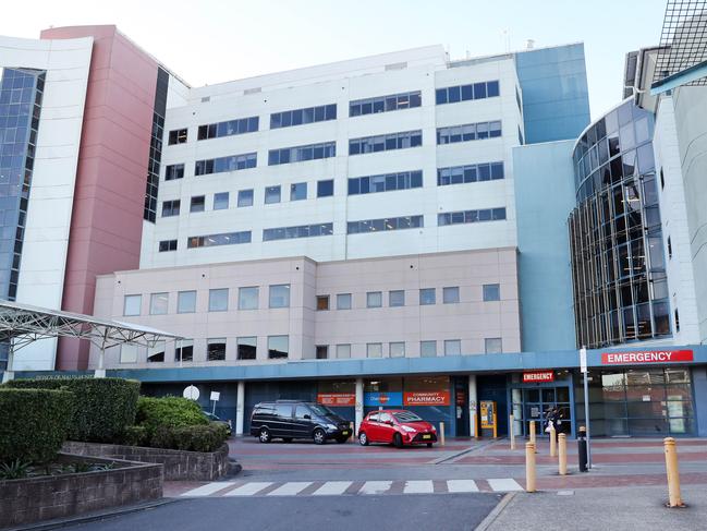 Prince of Wales Hospital in Randwick where Lucas died. Picture: Richard Dobson