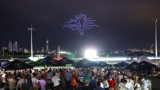 The Gold Coast Turf Club is pressing ahead with a Magic Millions trackside party under lights today despite the horse racing being moved to the Sunshine Coast. Picture: Supplied by Gold Coast Turf Club.