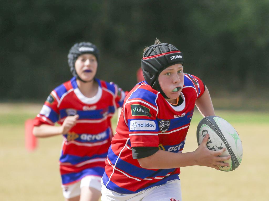 GCDRU Juniors round 13 Bond Pirates v PBC Alleygators U-12 . Picture: Glenn Campbell