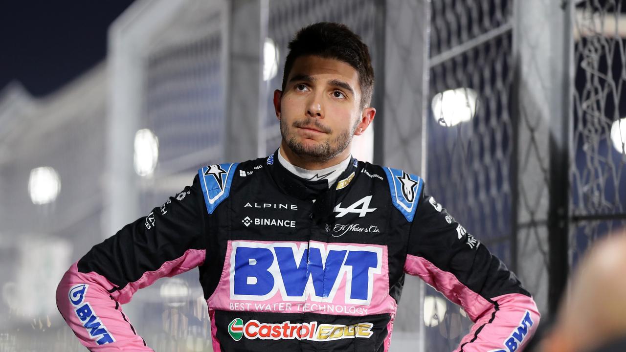 Esteban Ocon is leaving Alpine with a race to go. (Photo by Joe Portlock/Getty Images)