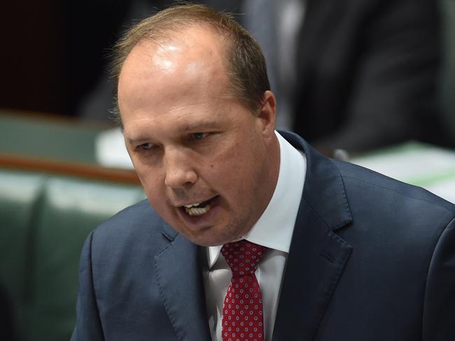 Australia's Immigration Minister Peter Dutton is open to changing the citizenship test. Picture: AAP