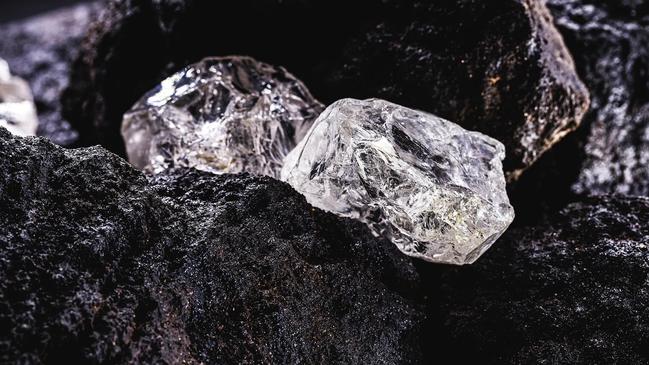 A rough diamond in a mine (Image credit: Getty Images)